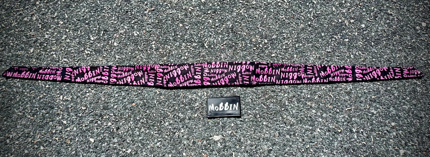 Mobbin “CRASHOUT” Headband Purple/Blk
