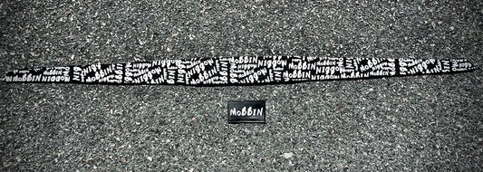 Mobbin “CRASHOUT” Headband White/Blk