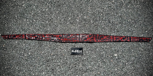 Mobbin “CRASHOUT” Headband Red/Blk